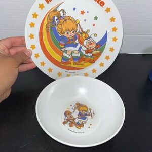 Vintage 1983 Rainbow Brite DEKA PLASTIC Set